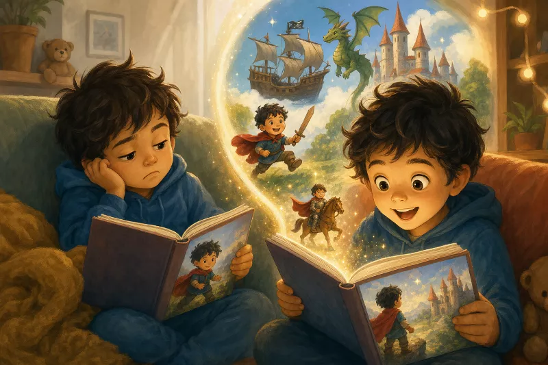 Barn som ikke liker å lese? Slik tenner du leselysten
